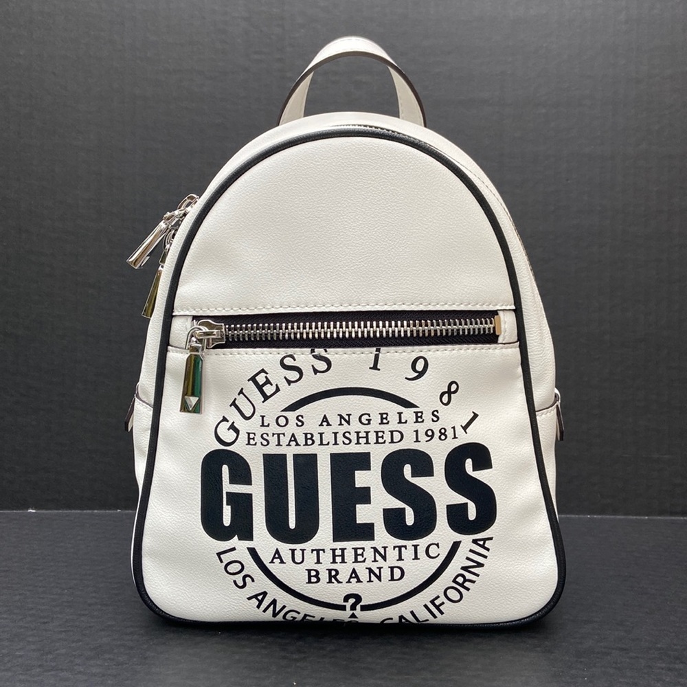 New GUESS Kalipso Logo Backpack - Picture 2 of 11